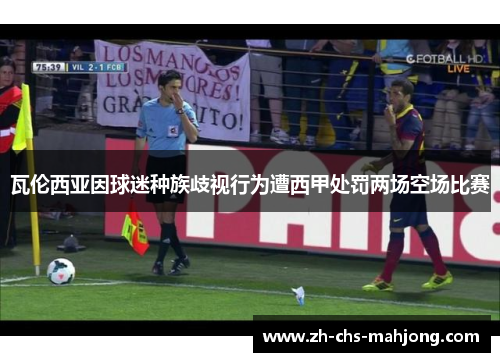 瓦伦西亚因球迷种族歧视行为遭西甲处罚两场空场比赛